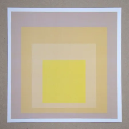 Sérigraphie Albers - Homage to the Square