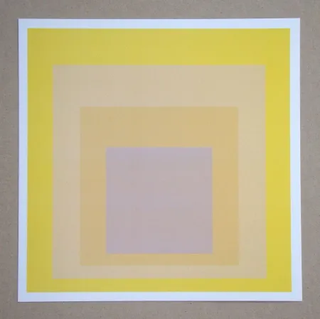 Sérigraphie Albers - Homage to the Square