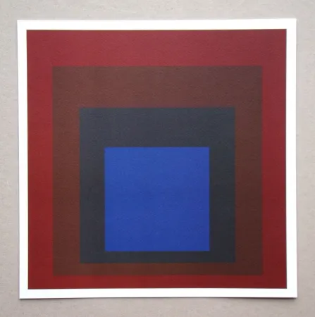 Sérigraphie Albers - Homage to the Square