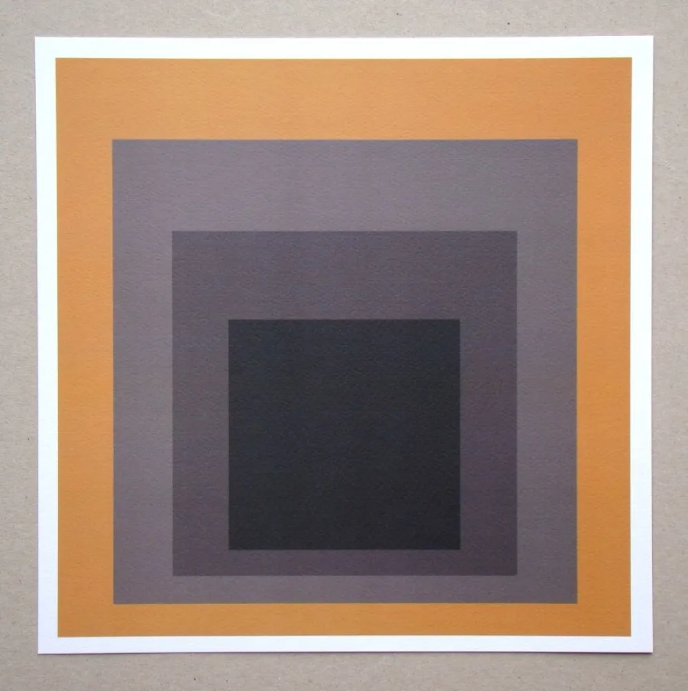 Sérigraphie Albers - Homage to the Square