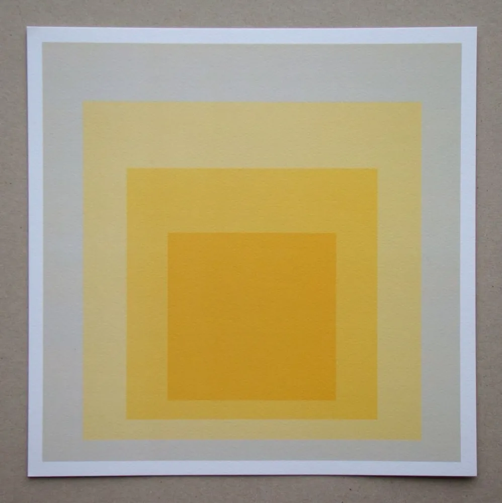 Sérigraphie Albers - Homage to the Square
