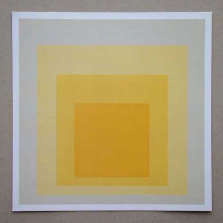 Sérigraphie Albers - Homage to the Square
