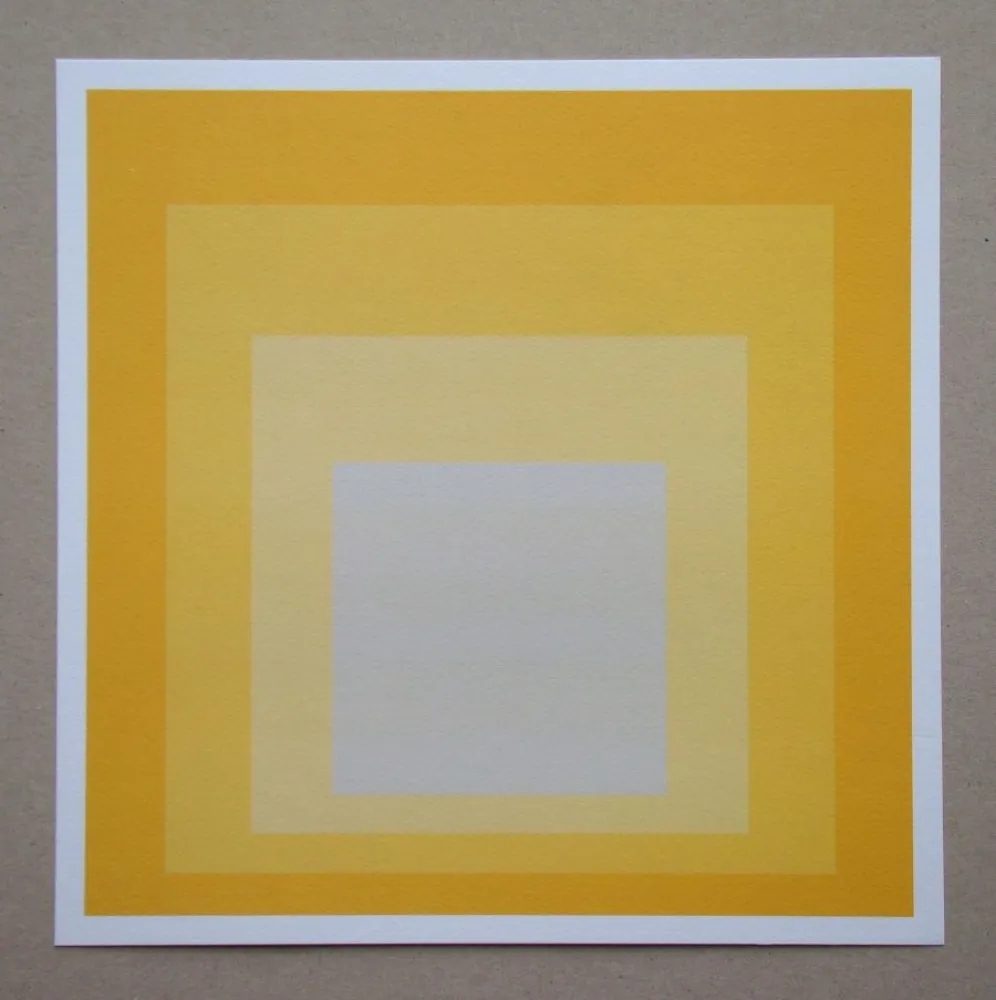 Sérigraphie Albers - Homage to the Square
