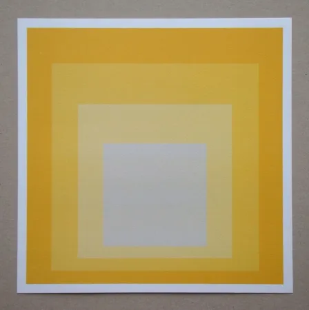Sérigraphie Albers - Homage to the Square