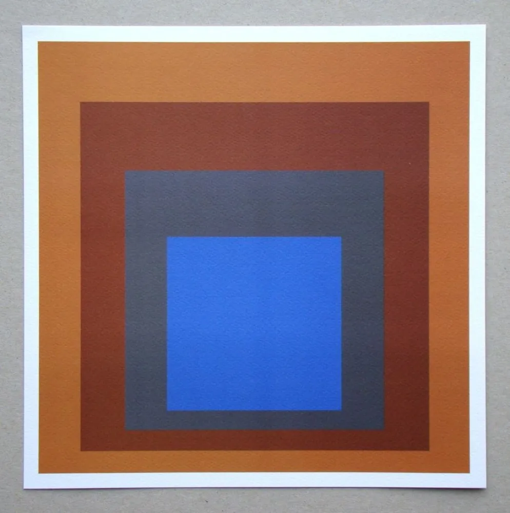 Sérigraphie Albers - Homage to the Square