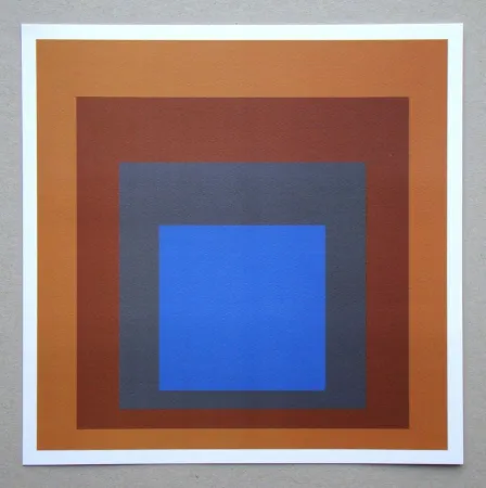 Sérigraphie Albers - Homage to the Square