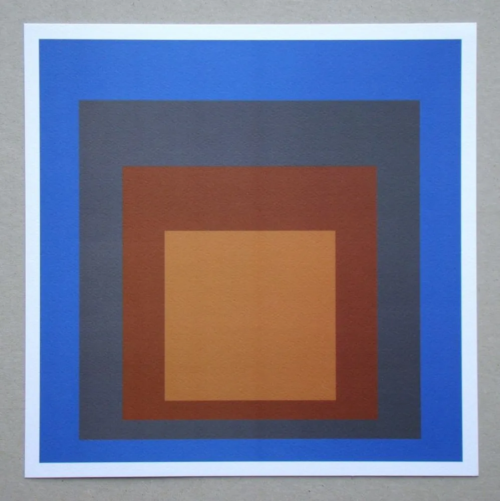 Sérigraphie Albers - Homage to the Square