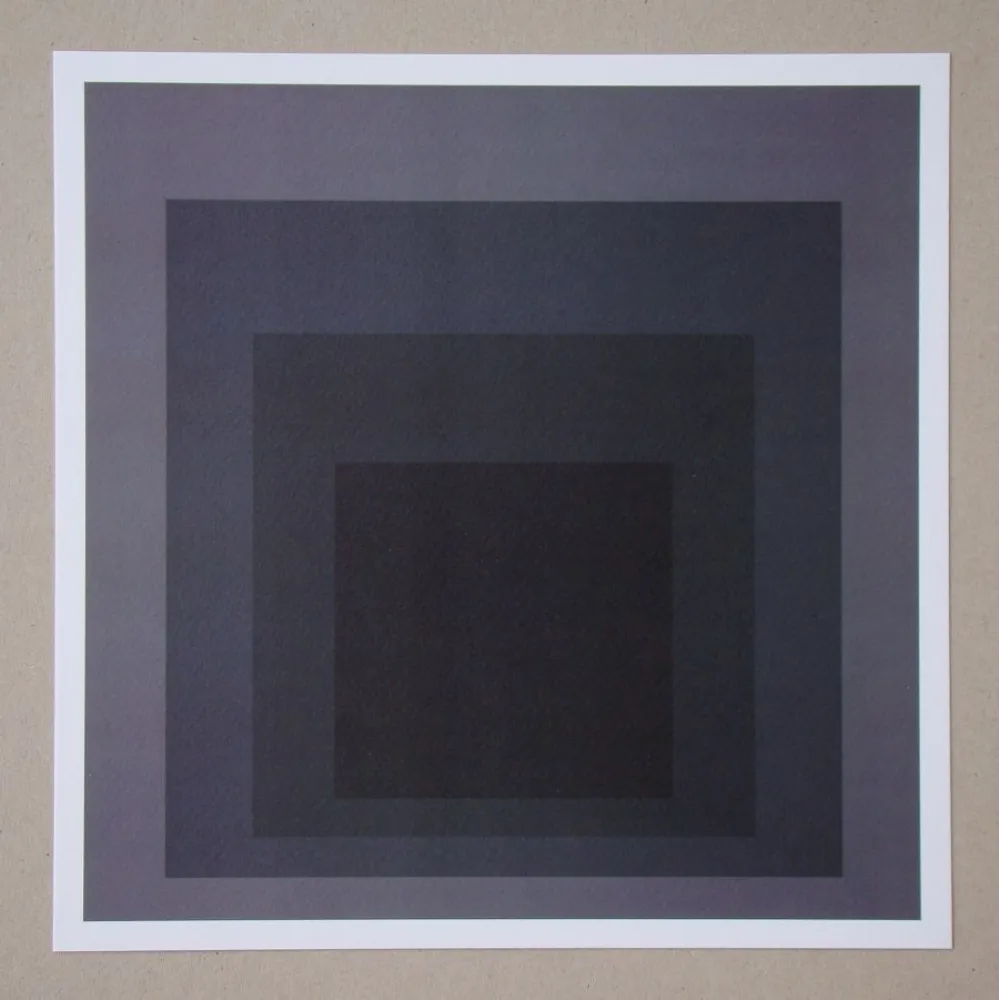 Sérigraphie Albers - Homage to the Square