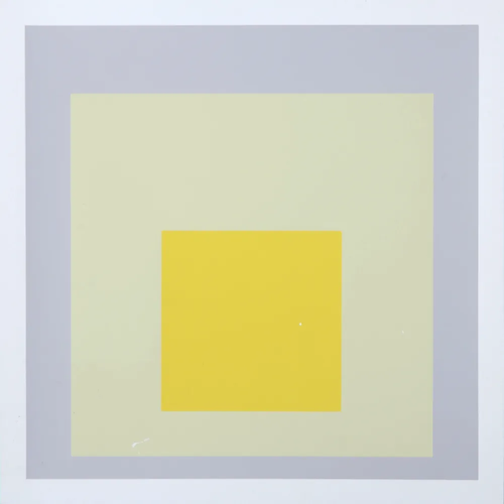Sérigraphie Albers - Homage to the Square #2