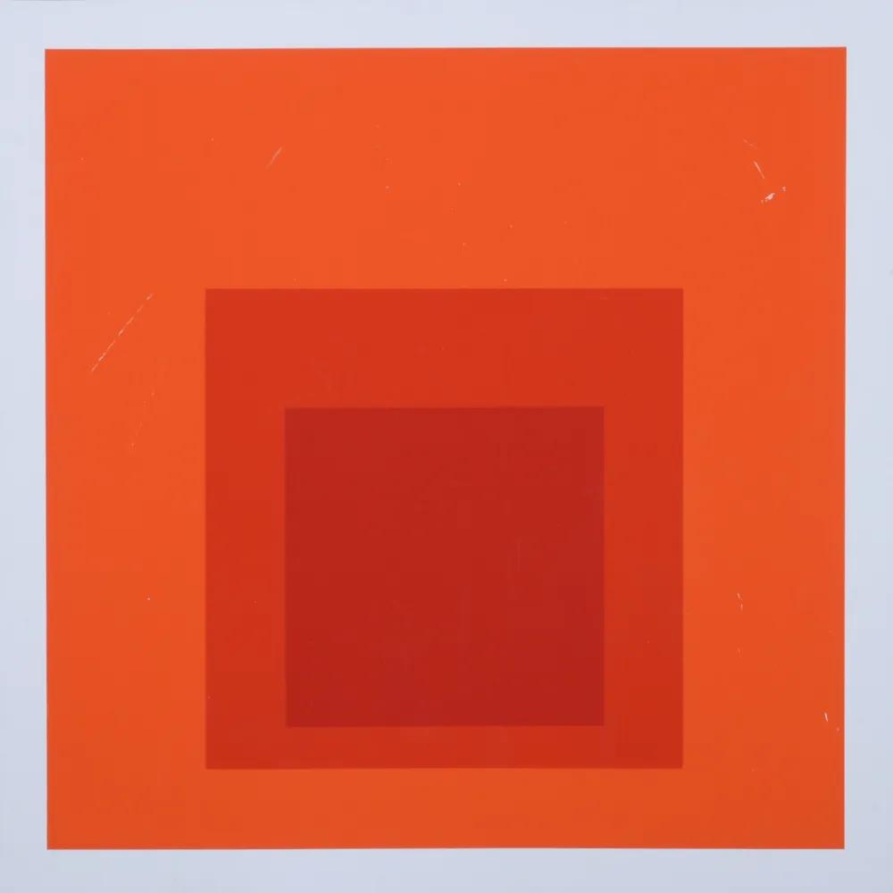Sérigraphie Albers - Homage to the Square #3