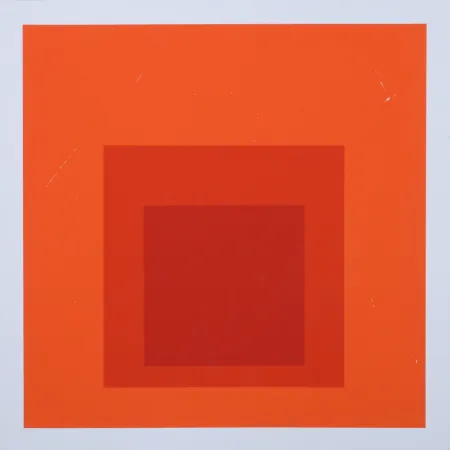 Sérigraphie Albers - Homage to the Square #3