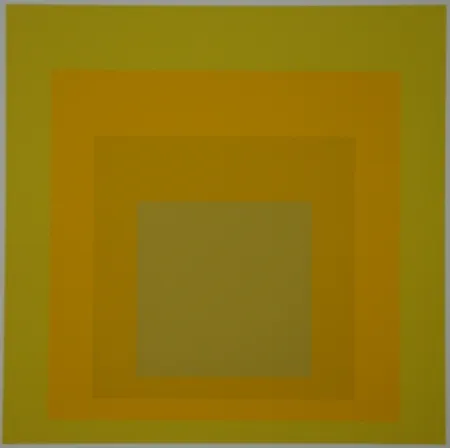 Sérigraphie Albers - Homage to the Square
