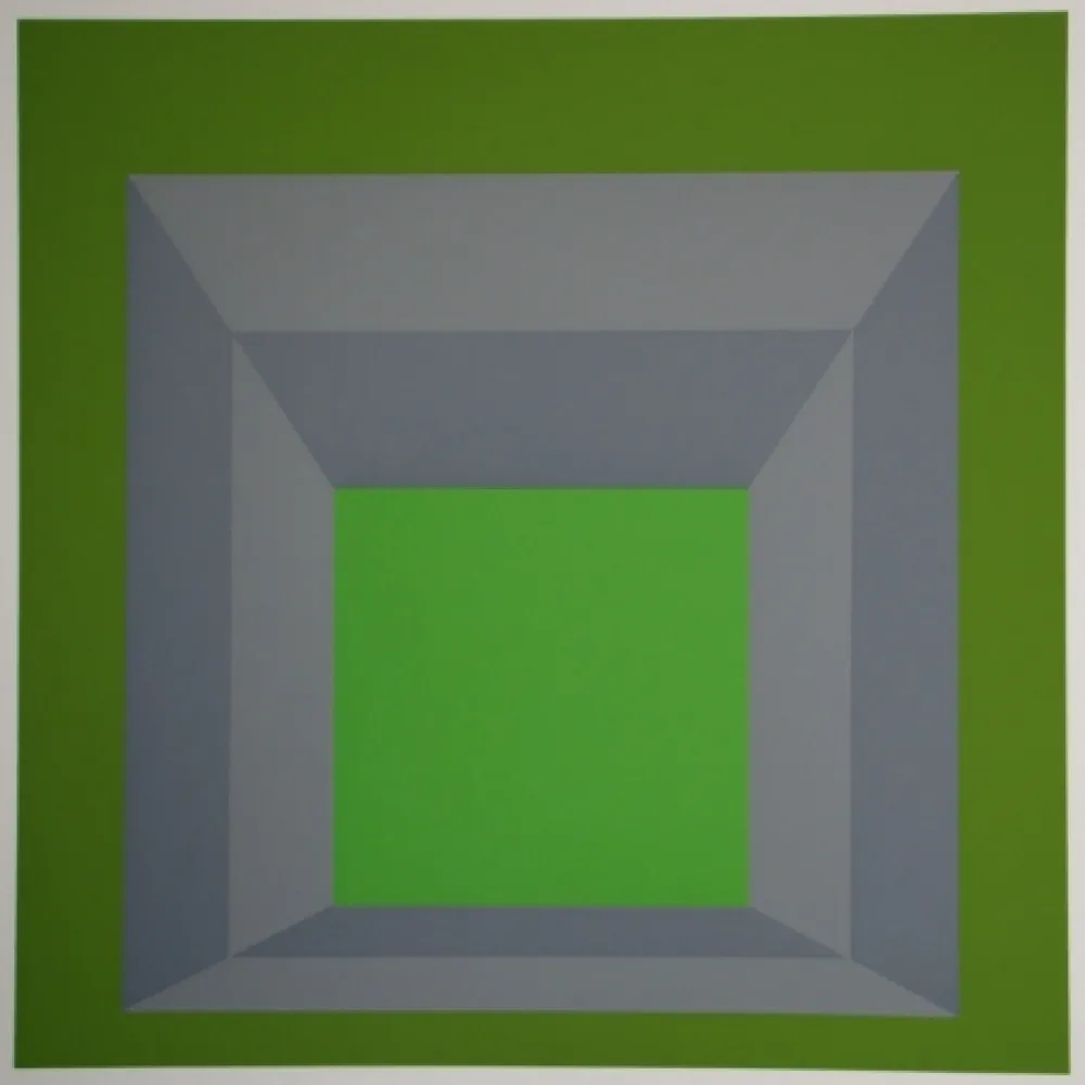 Sérigraphie Albers - Homage to the Square