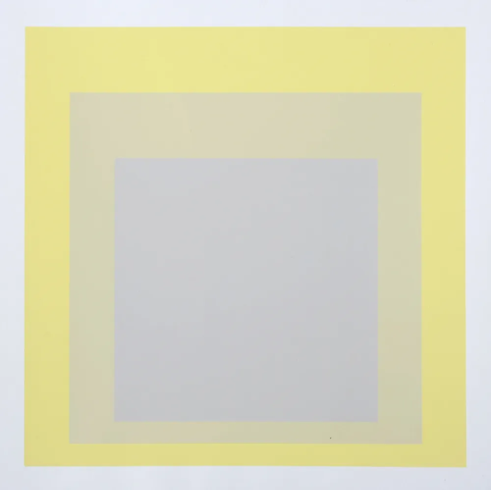 Sérigraphie Albers - Homage to the Square #4