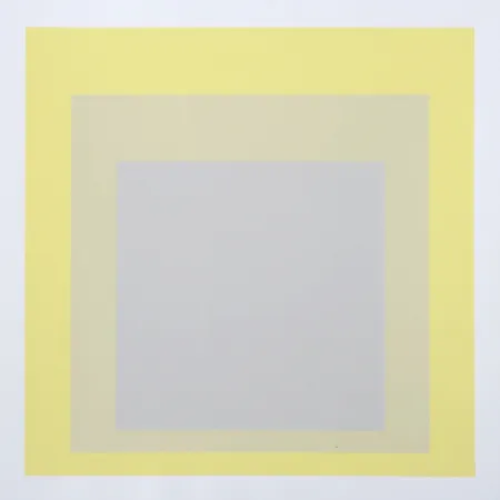 Sérigraphie Albers - Homage to the Square #4