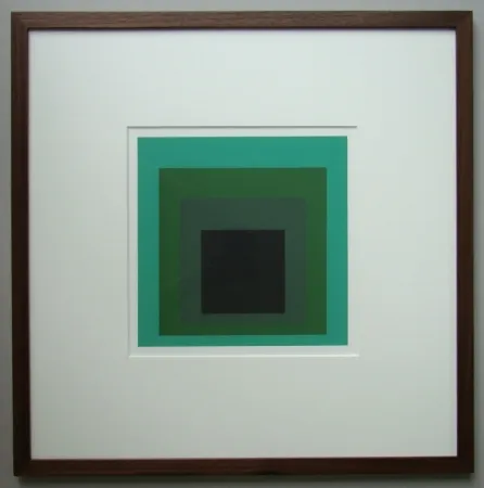 Sérigraphie Albers - Homage to the Square