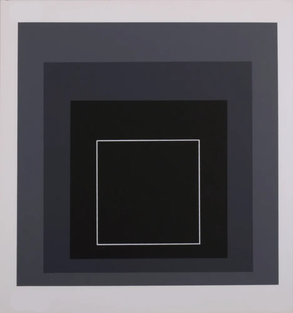 Sérigraphie Albers - Homage to the square (C), 1971