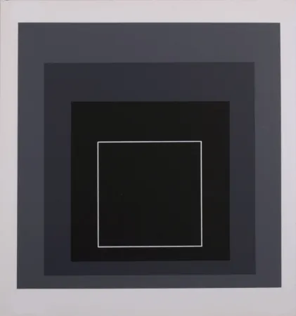 Sérigraphie Albers - Homage to the square (C), 1971