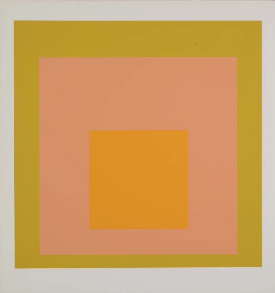 Sérigraphie Albers - Homage to the Square (D), 1971
