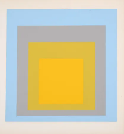 Sérigraphie Albers - Homage To the Square (F), 1971