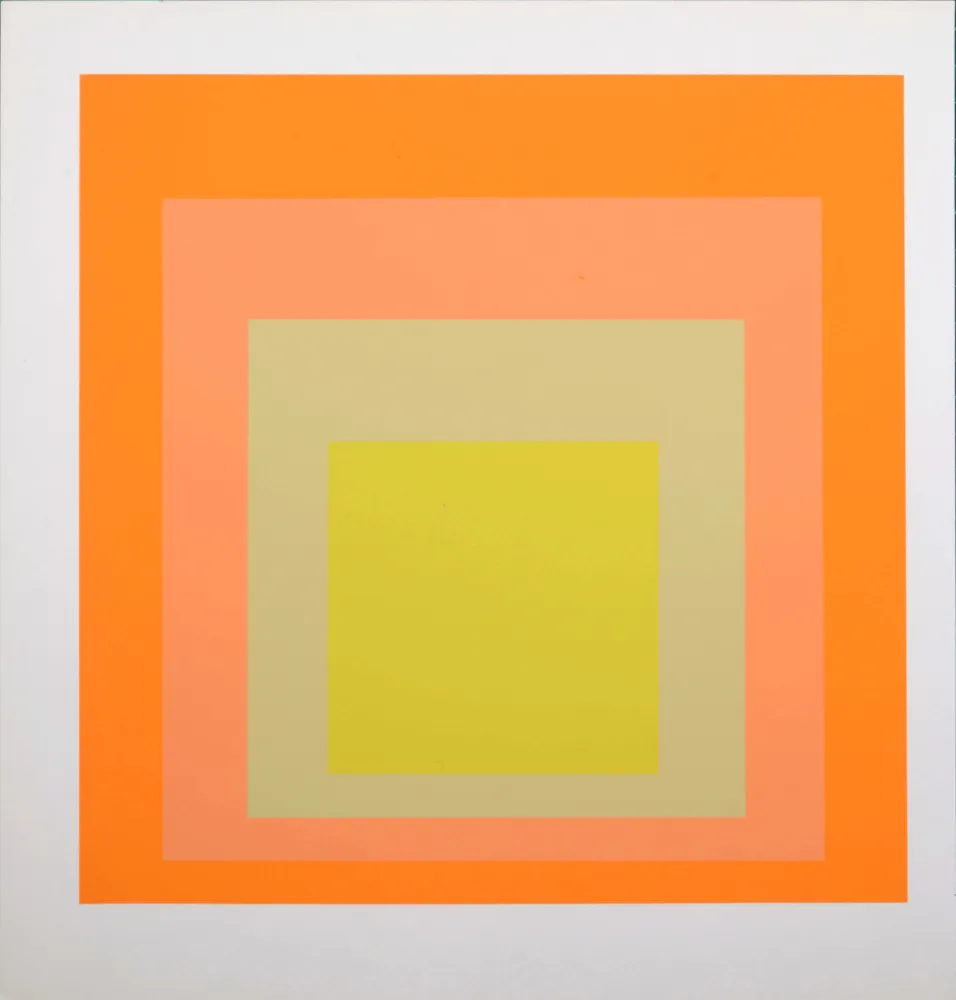 Sérigraphie Albers - Homage To the Square (G), 1971