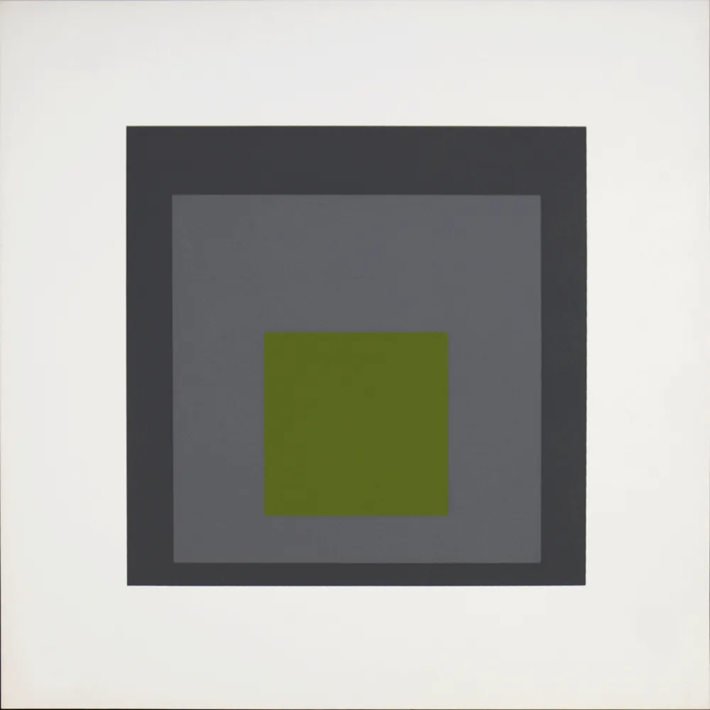 Sérigraphie Albers - Homage to the Square: Ten Works by Josef Albers (#II), 1962