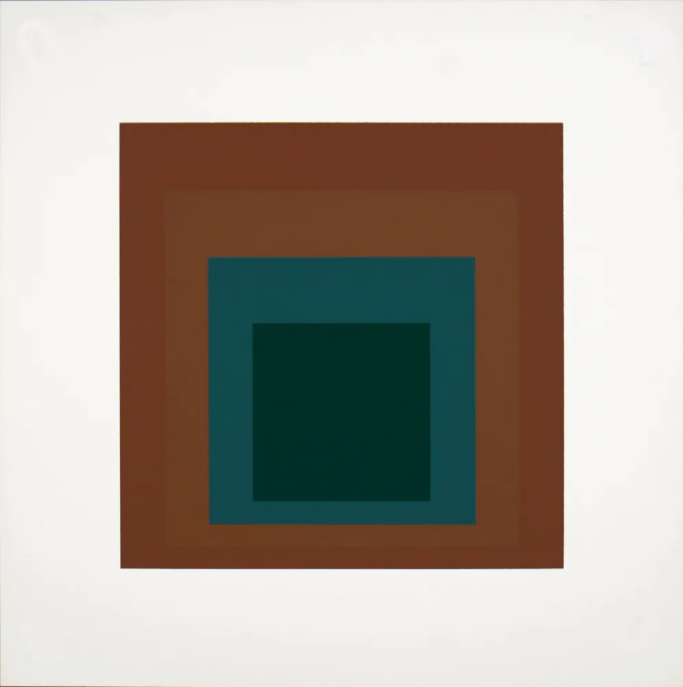 Sérigraphie Albers - Homage to the Square: Ten Works by Josef Albers (#IX), 1962