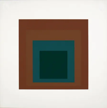 Sérigraphie Albers - Homage to the Square: Ten Works by Josef Albers (#IX), 1962