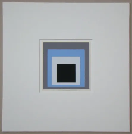 Sérigraphie Albers - Homage to the Square - Unconditioned