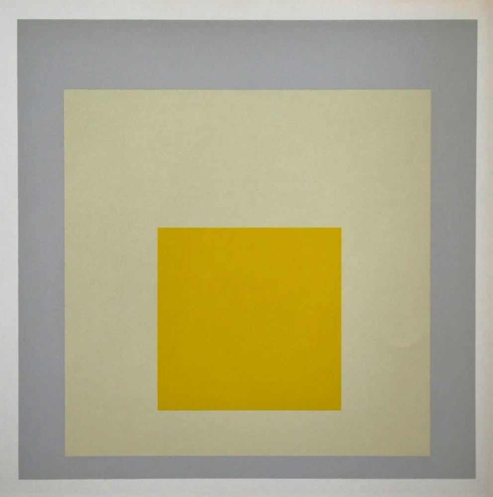 Sérigraphie Albers - Impact, 1965