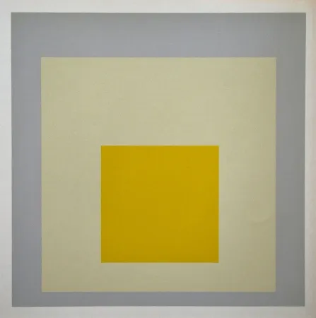 Sérigraphie Albers - Impact, 1965