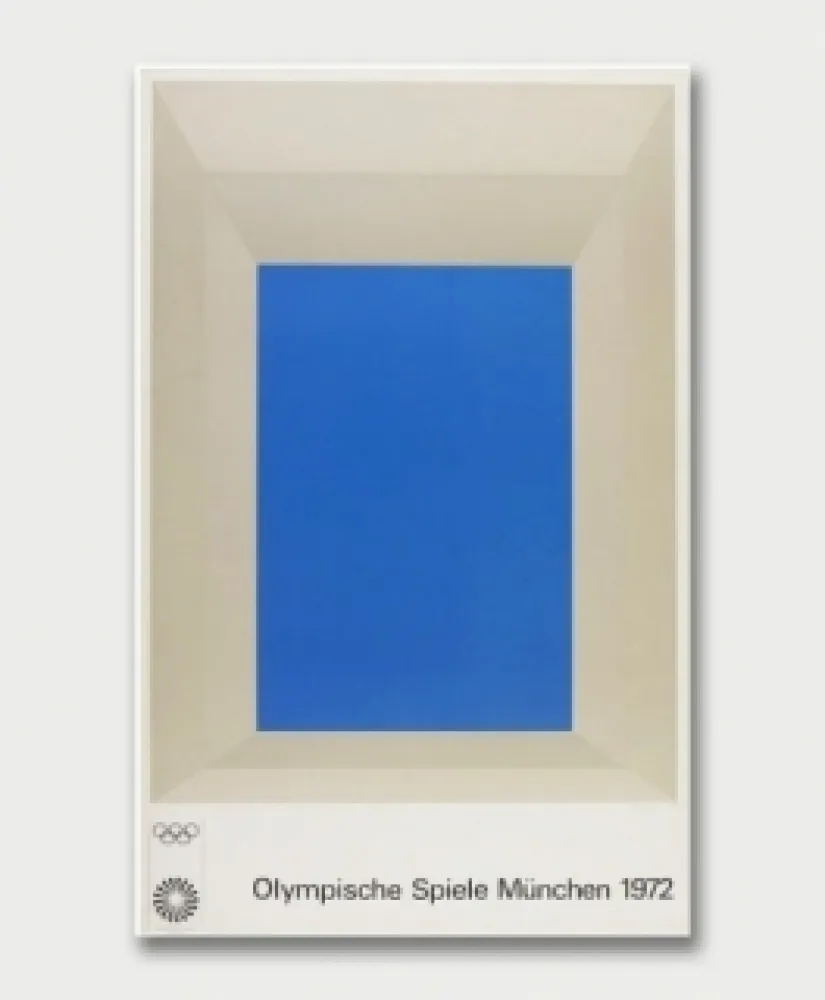 Sérigraphie Albers - Jeux Olympiques de Munich 1972