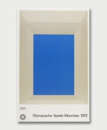 Sérigraphie Albers - Jeux Olympiques de Munich 1972