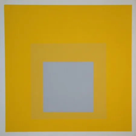 Sérigraphie Albers - Selected, 1959
