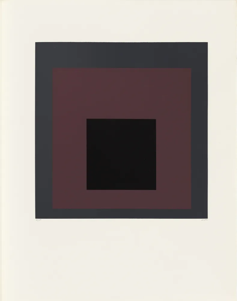 Sérigraphie Albers - Sheet 5 from 