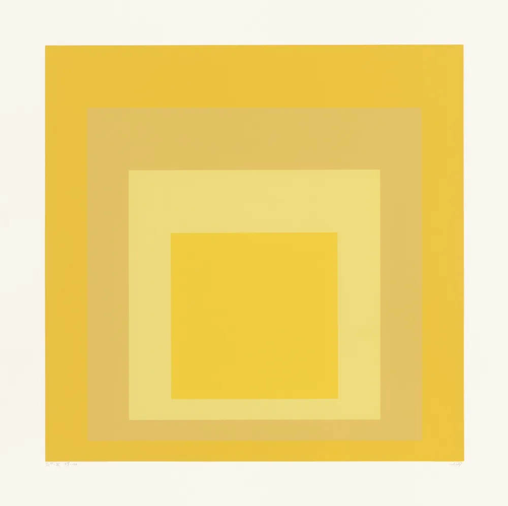 Sérigraphie Albers - SP X