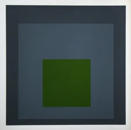 Sérigraphie Albers - Thaw, 1961