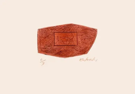 Gravure Alechinsky - 3 petites plaques 