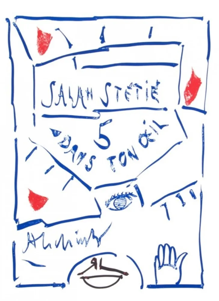 Livre Illustré Alechinsky - 5 dans ton œil