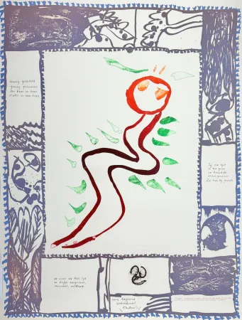 Eau-Forte Alechinsky - À deux mains