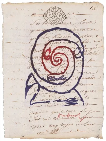 Eau-Forte Alechinsky - Adjudicateur