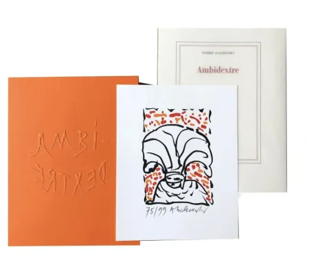 Livre Illustré Alechinsky - Ambidextre