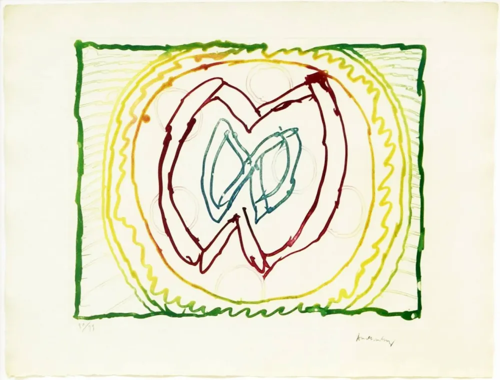 Eau-Forte Alechinsky - Astres et désastres