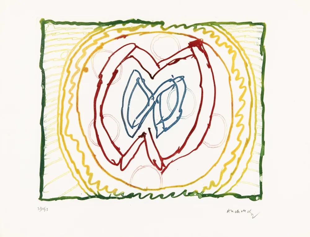 Eau-Forte Alechinsky - Astres et désastres V