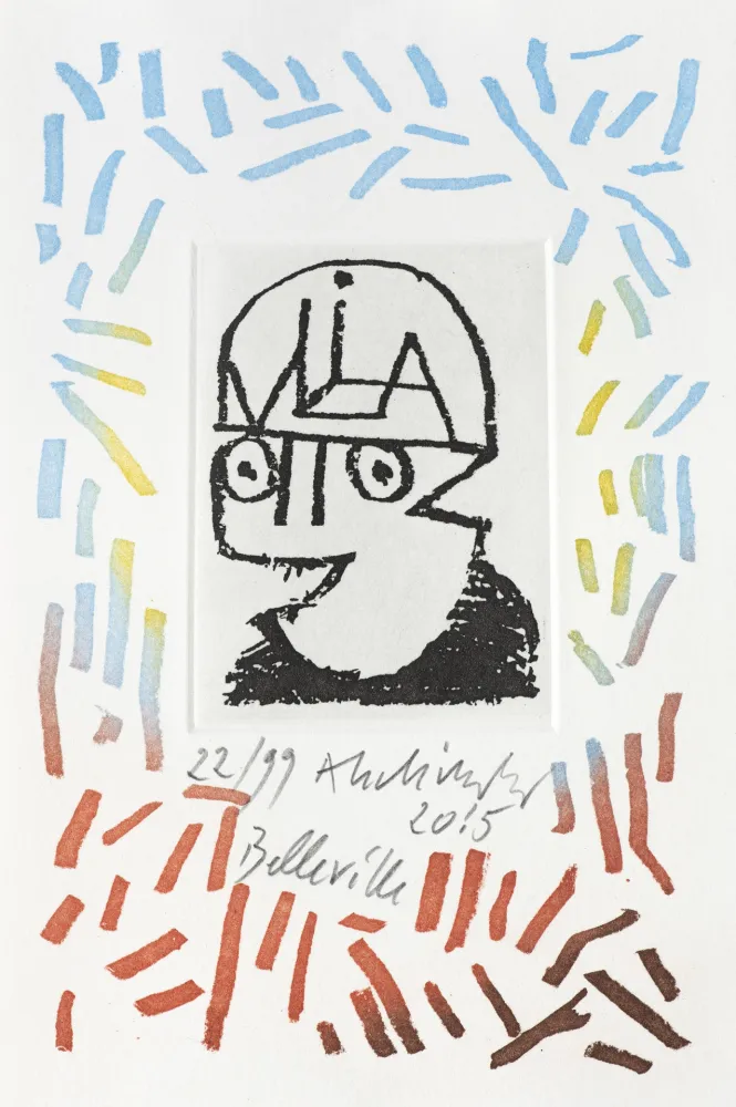 Gravure Alechinsky - Belleville (Oldies)