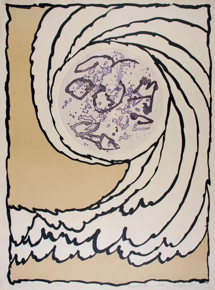 Eau-Forte Alechinsky - Boréalité IV