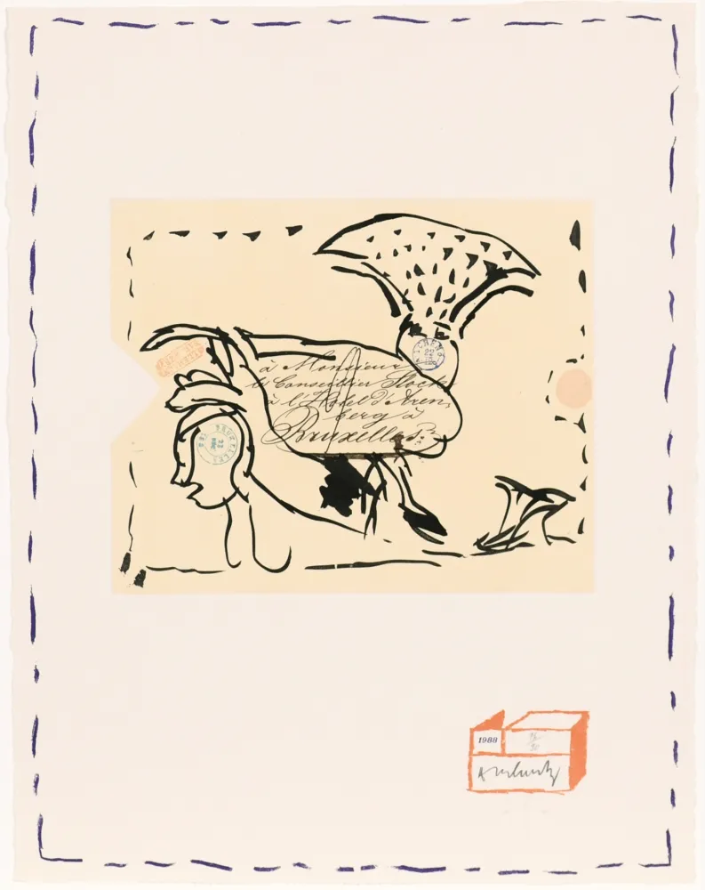 Eau-Forte Alechinsky - Chaque matin 01