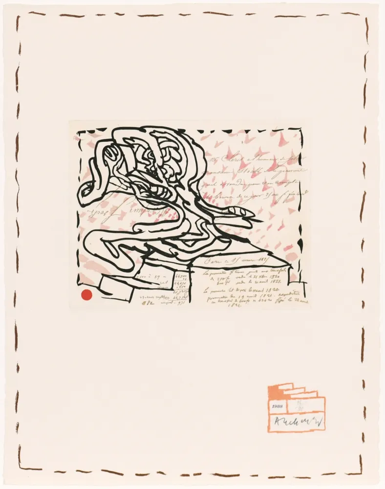 Eau-Forte Alechinsky - Chaque matin 02