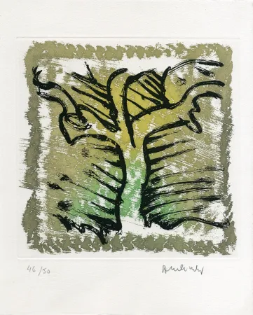 Eau-Forte Et Aquatinte Alechinsky - Choses rapportées du Japon