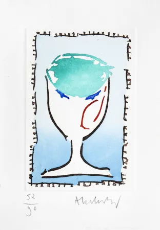 Gravure Alechinsky - Cigüe